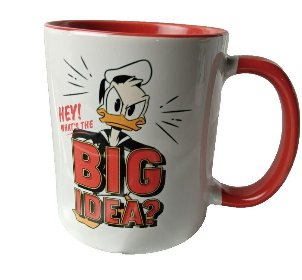 DISNEY DUCK TALES HEY! WHAT'S THE BIG IDEA? MUG